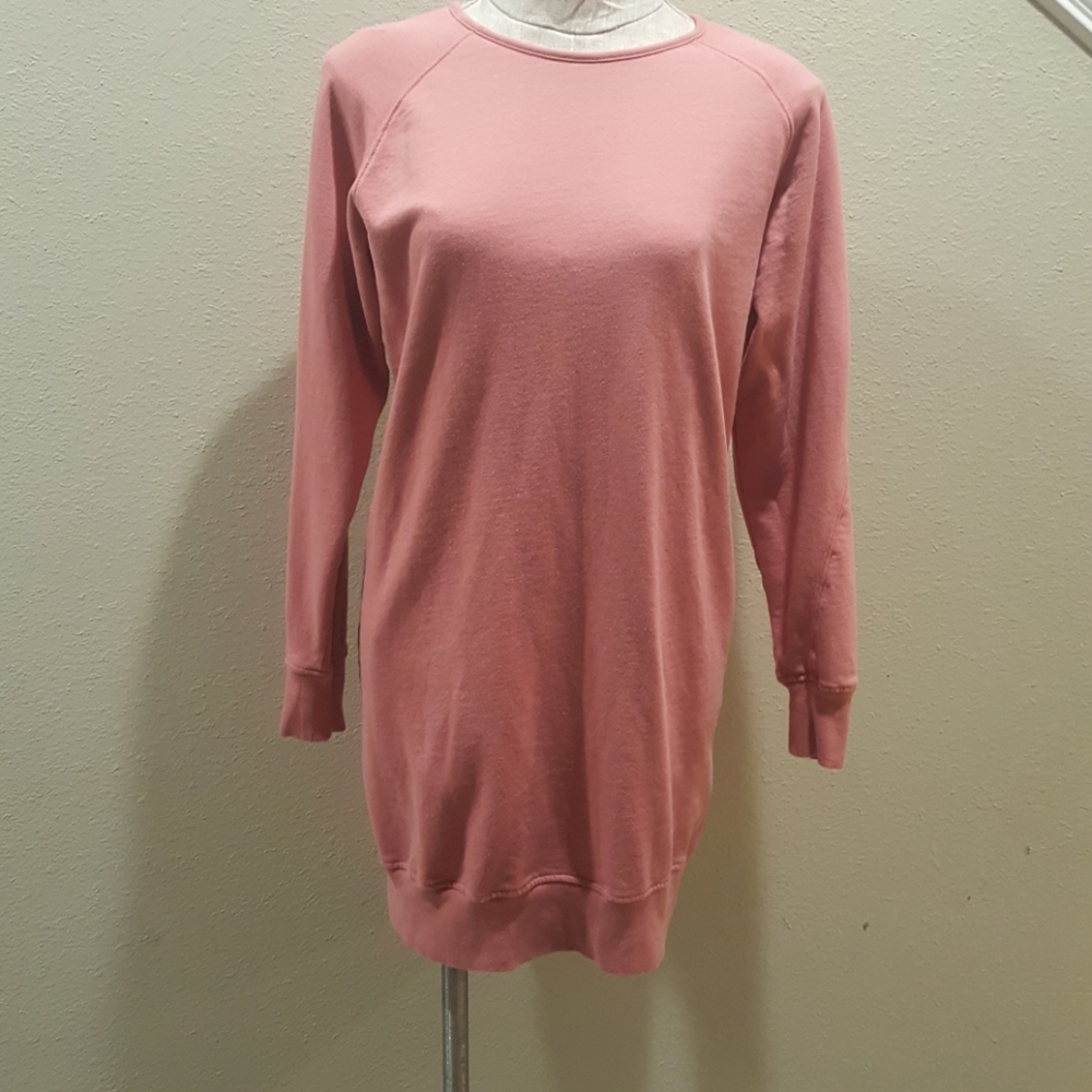 Sweater Dress or Tunic with Zipper Detail